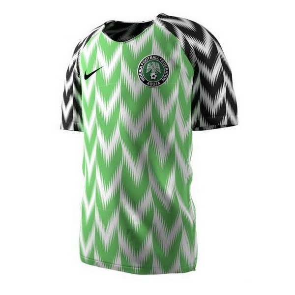 Thailande Maillot Football Nigeria Domicile 2018 Vert